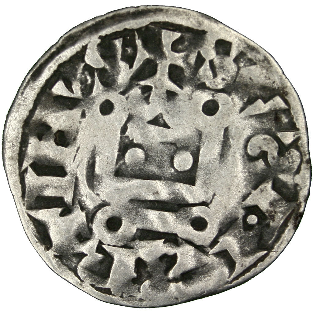 France, Denarius, Tours, Silver, EF(40-45)