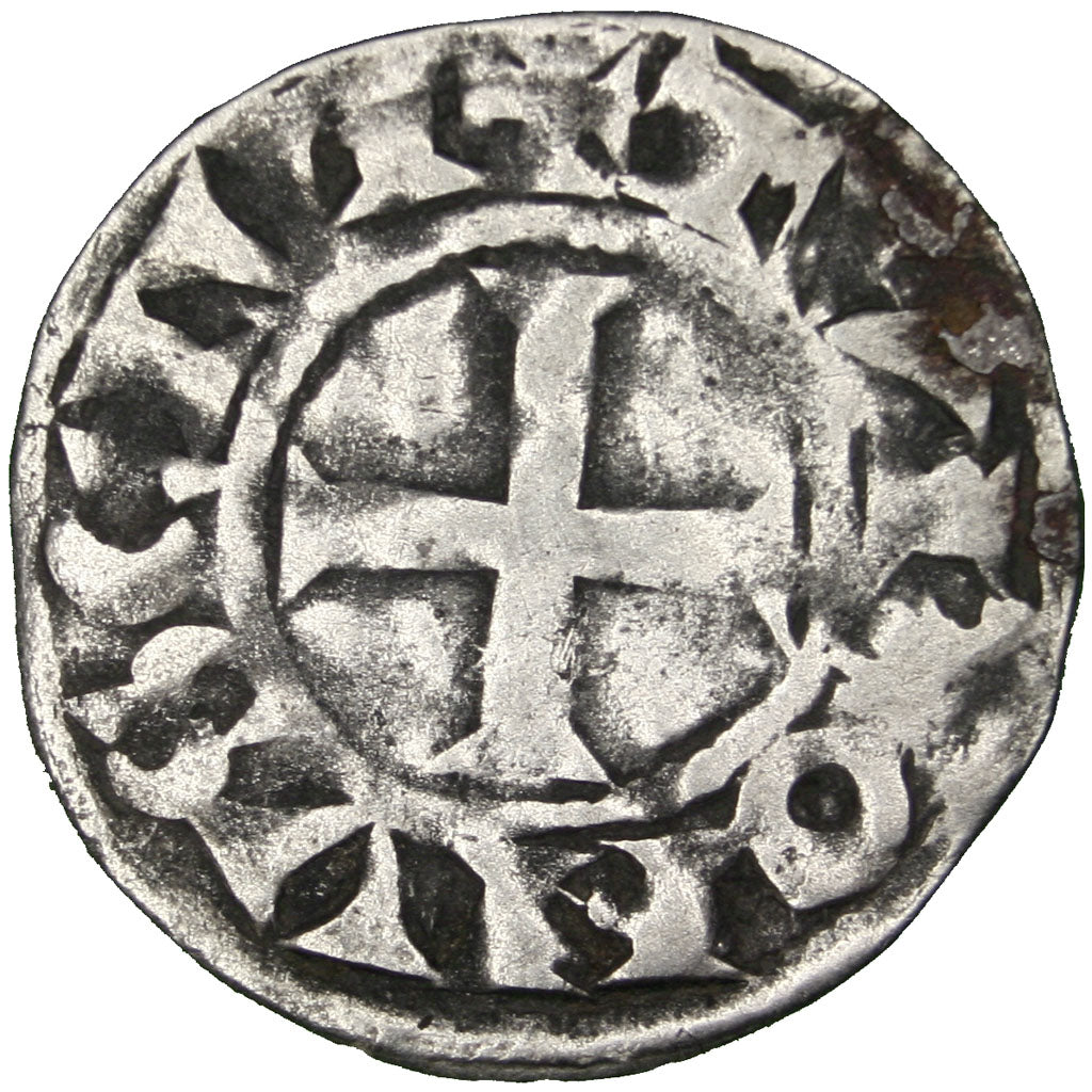 France, Denarius, Tours, Silver, EF(40-45)