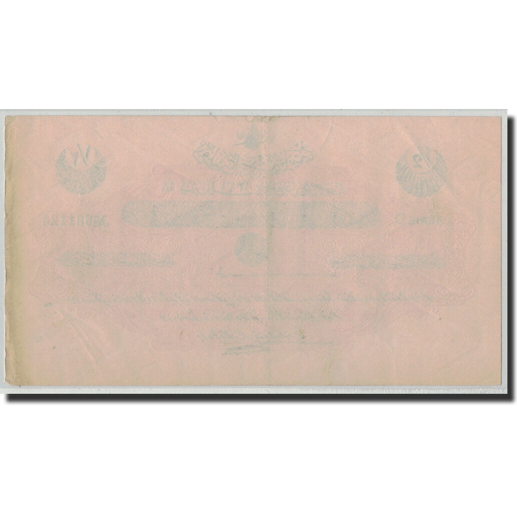 Banknote, Turkey, 1/2 Livre, L.1331, 18.10.AH1331, KM:72, EF(40-45)