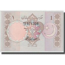 Banknote, Pakistan, 1 Rupee, Undated (1983- ), KM:27e, UNC(63)
