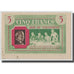 France, Bon de Solidarité, 5 Francs, UNC(60-62)
