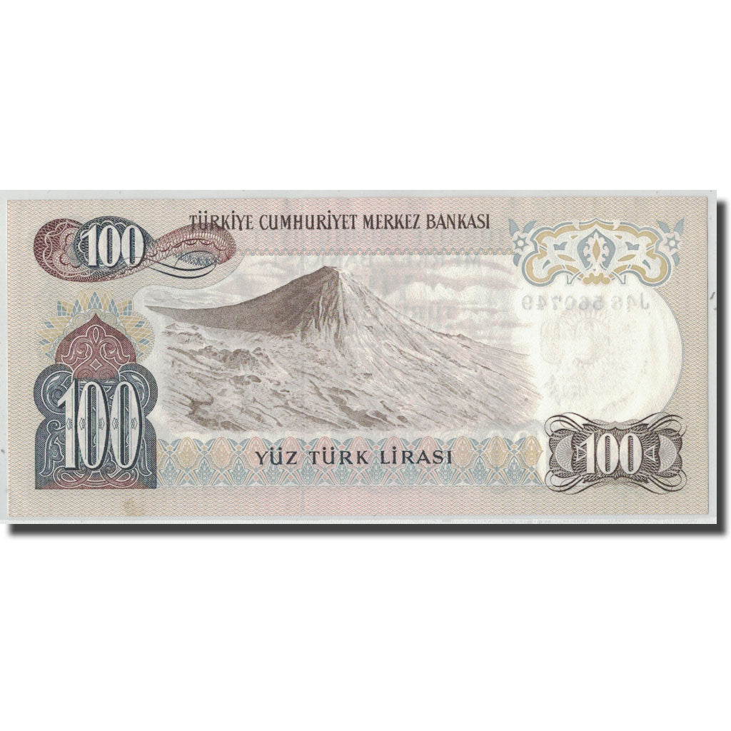 Billete, 100 Lira, L.1970, Turquía, 1970-01-14, KM:189a, SC