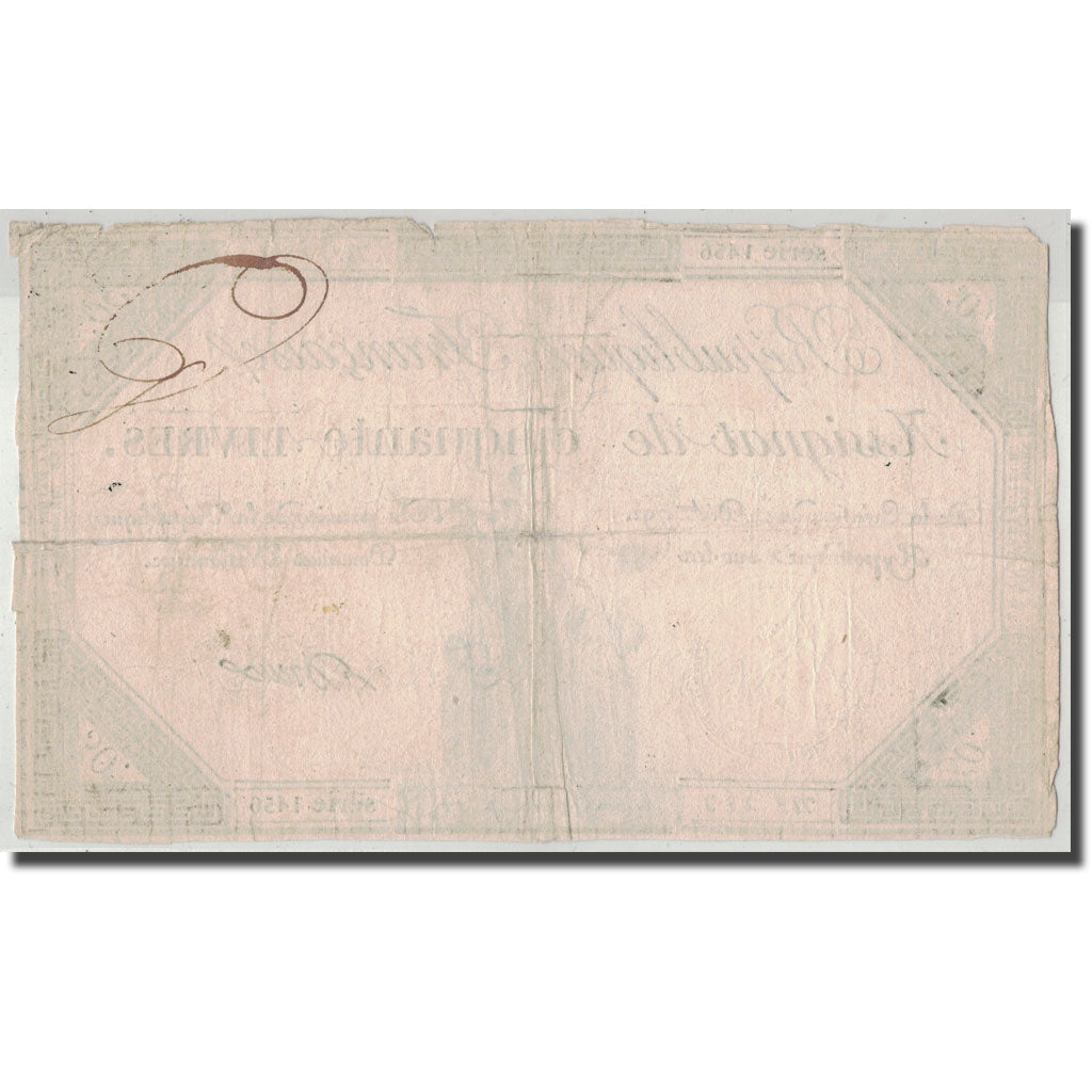 Frankrijk, 50 Livres, 1792, Dreux, 1792-12-14, TB, KM:A72, Lafaurie:164