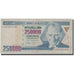 Banknote, Turkey, 250,000 Lira, L.1970, 1970-01-14, KM:207, F(12-15)