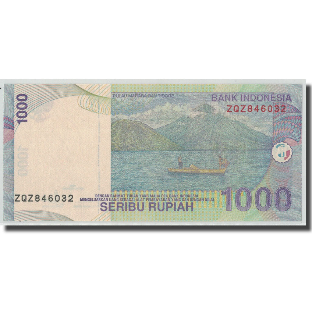 Banknot, Indonesia, 1000 Rupiah, 2007, KM:141h, UNC(65-70)