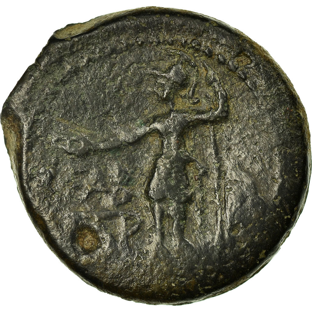 Sicile, Zeus, Bronze Æ, Bronze, TB+