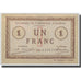 Frankrijk, Amiens, 1 Franc, 1920, TTB, Pirot:7-51