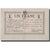 France, Amiens, 1 Franc, 1920, TTB, Pirot:7-51