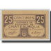 Francia, Chateauroux, 25 Centimes, SC, Pirot:46-33