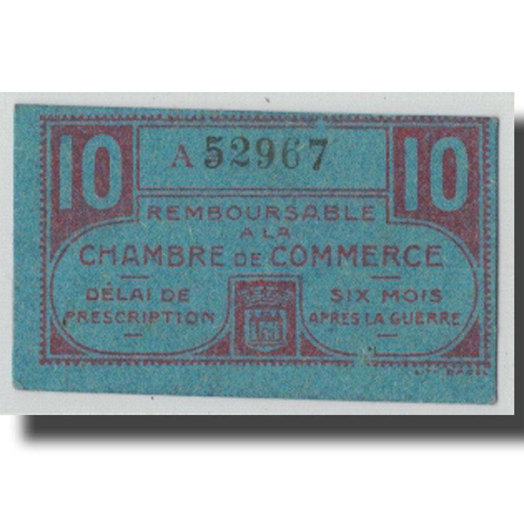 Frankreich, Chateauroux, 10 Centimes, UNZ, Pirot:46-32
