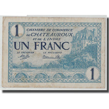 France, Chateauroux, 1 Franc, 1920, VF(30-35), Pirot:46-26
