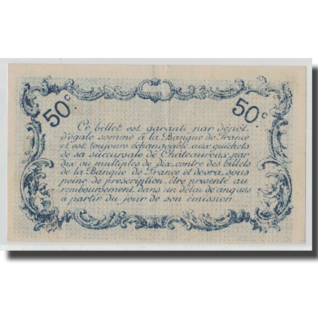 Frankreich, Chateauroux, 50 Centimes, 1916, VZ+, Pirot:46-16