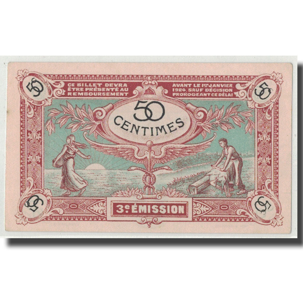 Frankrijk, Deux-Sèvres, 50 Centimes, 1920, SUP+, Pirot:93-10
