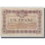 Frankreich, Narbonne, 1 Franc, 1921, SS, Pirot:89-28