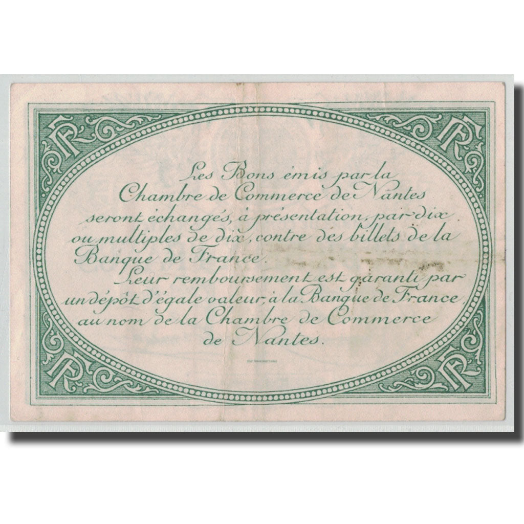 Frankrijk, Nantes, 2 Francs, TTB+, Pirot:88-10