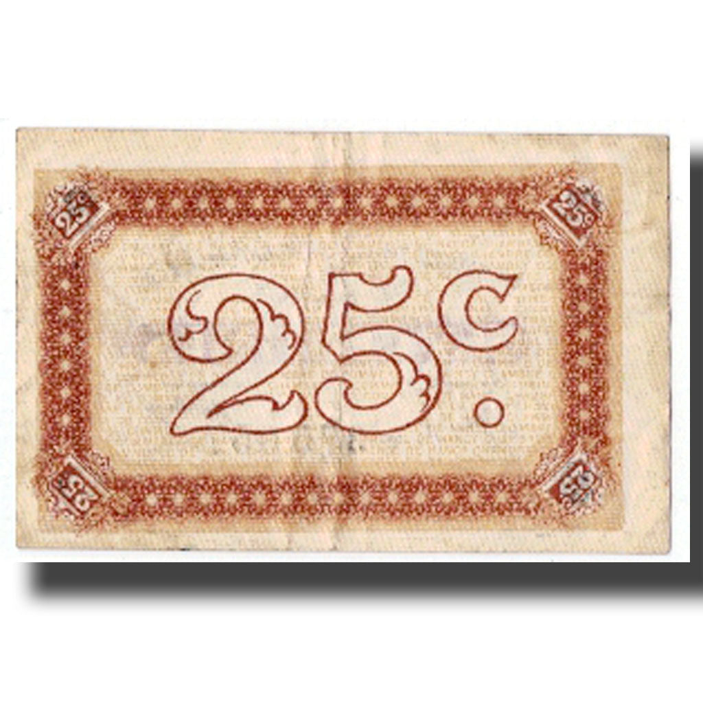 Francia, Nancy, 25 Centimes, BC+, Pirot:87-61