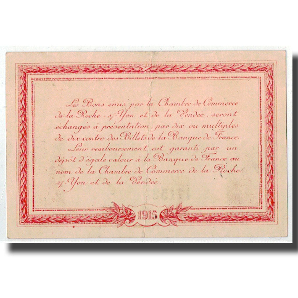 Frankreich, La Roche-sur-Yon, 1 Franc, 1915, VZ, Pirot:65-17