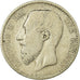 Münze, Belgien, Leopold II, Franc, 1886, SGE+, Silber, KM:28.2