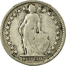 Coin, Switzerland, 1/2 Franc, 1910, Bern, VF(20-25), Silver, KM:23