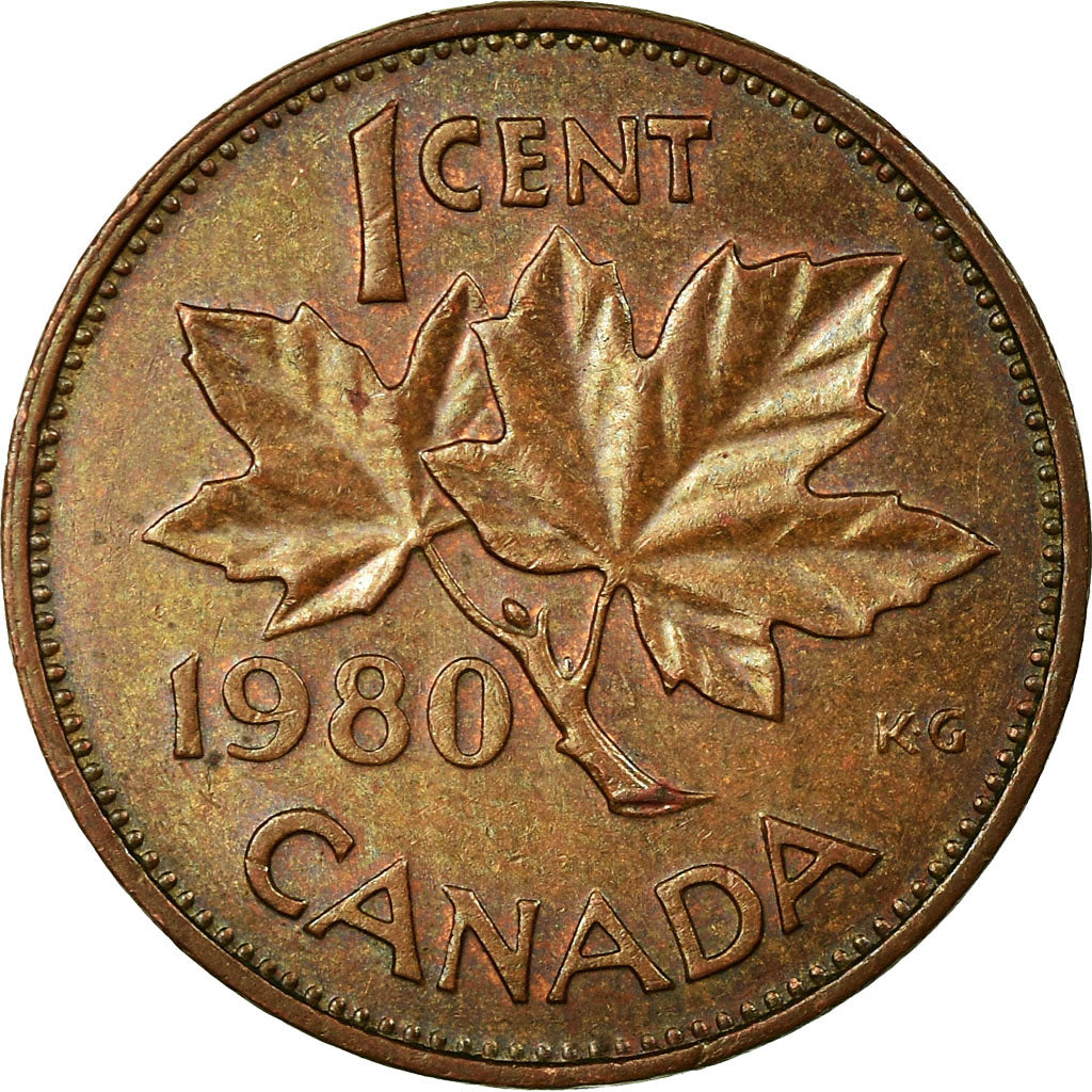 Münze, Kanada, Elizabeth II, Cent, 1980, Royal Canadian Mint, Ottawa, SS