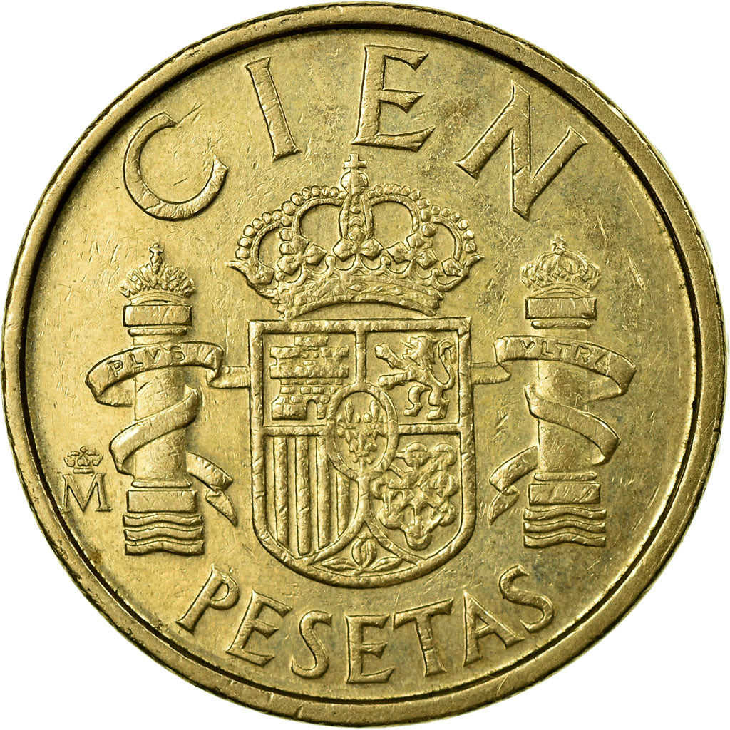 Coin, Spain, Juan Carlos I, 100 Pesetas, 1989, Madrid, EF(40-45)