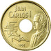 Moneta, Spagna, Juan Carlos I, 25 Pesetas, 1991, Madrid, BB+, Alluminio-bronzo