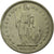 Coin, Switzerland, 2 Francs, 1980, Bern, EF(40-45), Copper-nickel, KM:21a.1