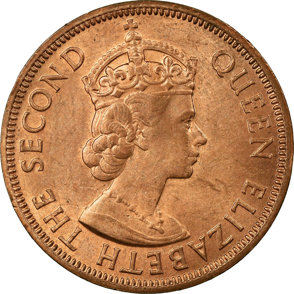 Monnaie, Etats des caraibes orientales, Elizabeth II, Cent, 1965, SUP, Bronze