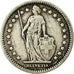 Coin, Switzerland, Franc, 1914, Bern, VF(20-25), Silver, KM:24