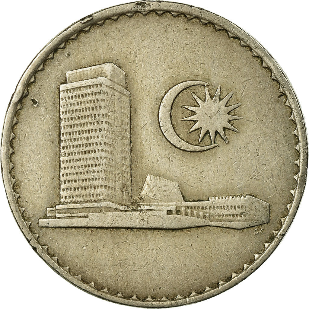 Moneta, Malesia, 20 Sen, 1967, Franklin Mint, MB, Rame-nichel, KM:4
