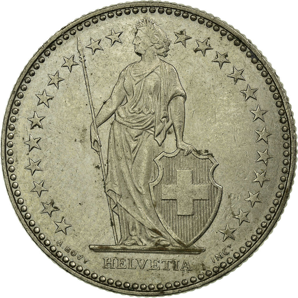 Monnaie, Suisse, 2 Francs, 1991, Bern, TTB, Copper-nickel, KM:21a.3