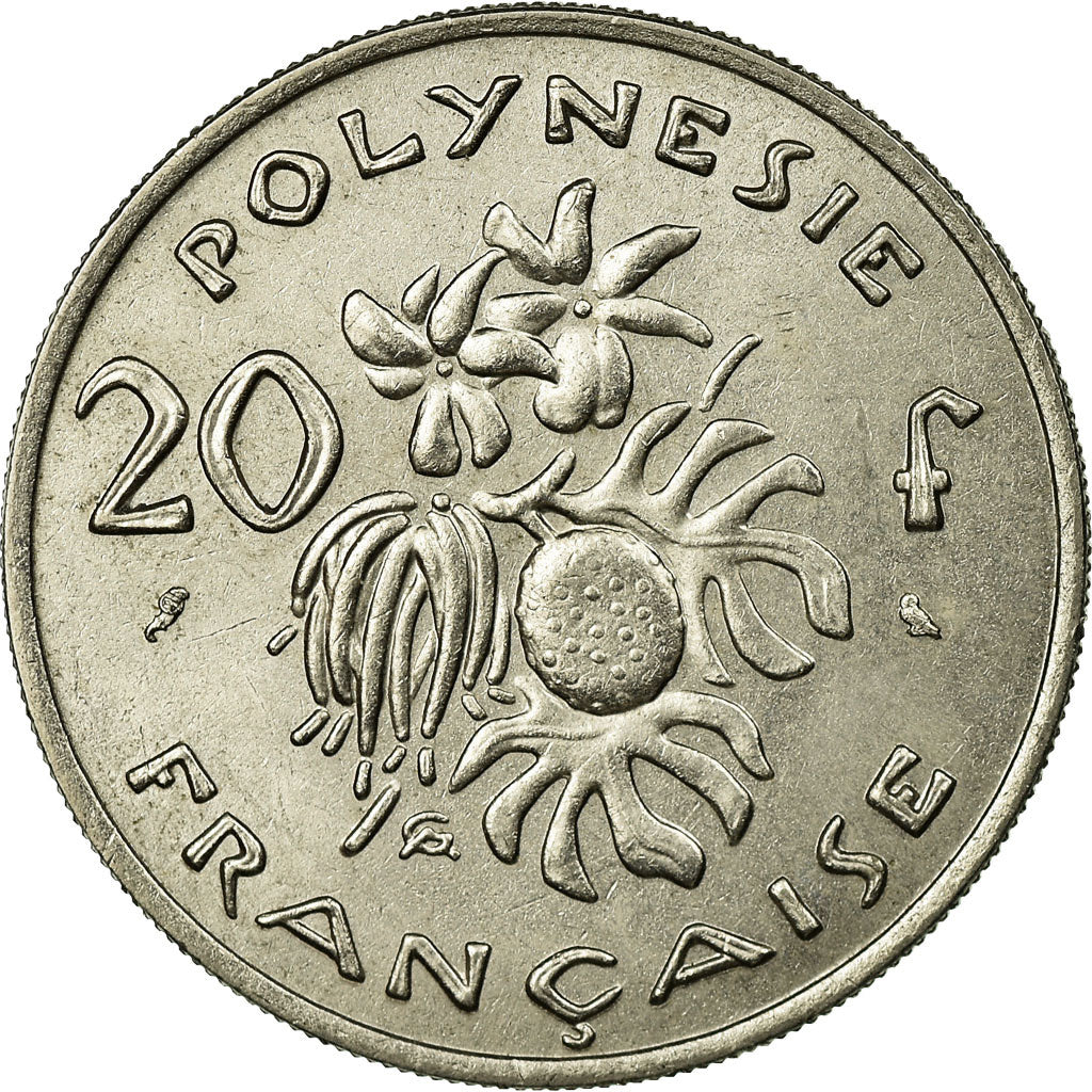 Monnaie, French Polynesia, 20 Francs, 1967, Paris, TTB, Nickel, KM:6