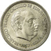 Coin, Spain, Caudillo and regent, 5 Pesetas, 1968, AU(55-58), Copper-nickel