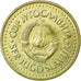 Coin, Yugoslavia, 5 Dinara, 1986, AU(50-53), Nickel-brass, KM:88
