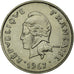 Coin, New Caledonia, 10 Francs, 1967, Paris, EF(40-45), Nickel, KM:5