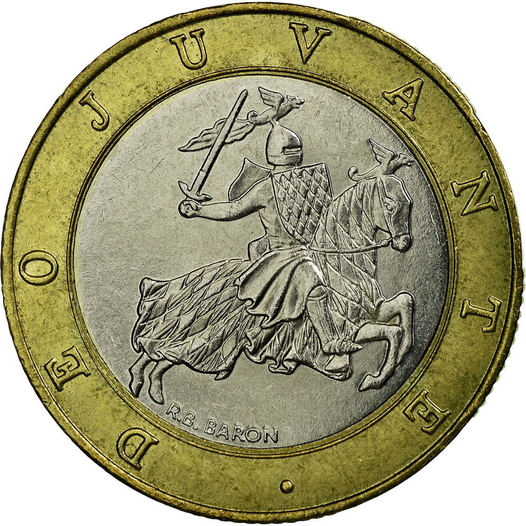 Monnaie, Monaco, Rainier III, 10 Francs, 1993, SUP, Bi-Metallic, KM:163