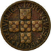 Coin, Portugal, 20 Centavos, 1958, VF(30-35), Bronze, KM:584