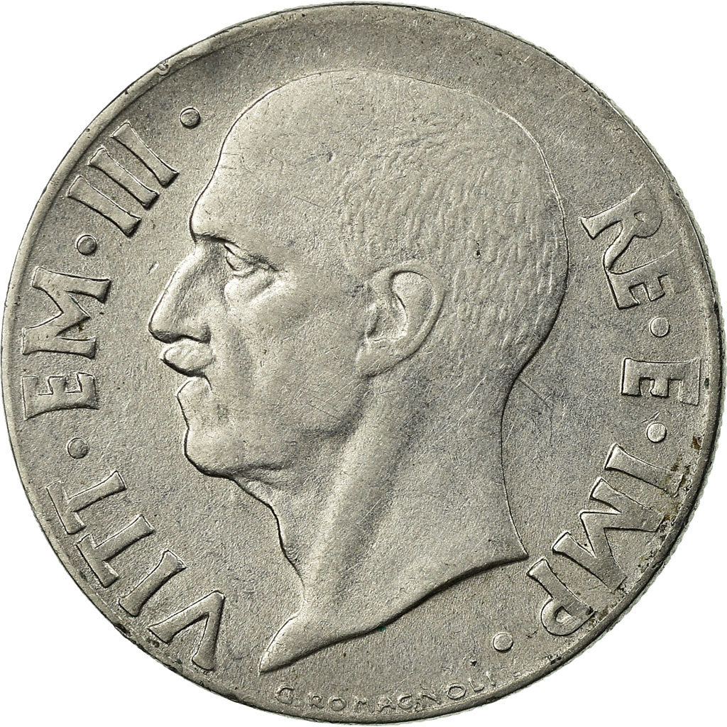 Coin, Italy, Vittorio Emanuele III, 20 Centesimi, 1940, Rome, VF(30-35)