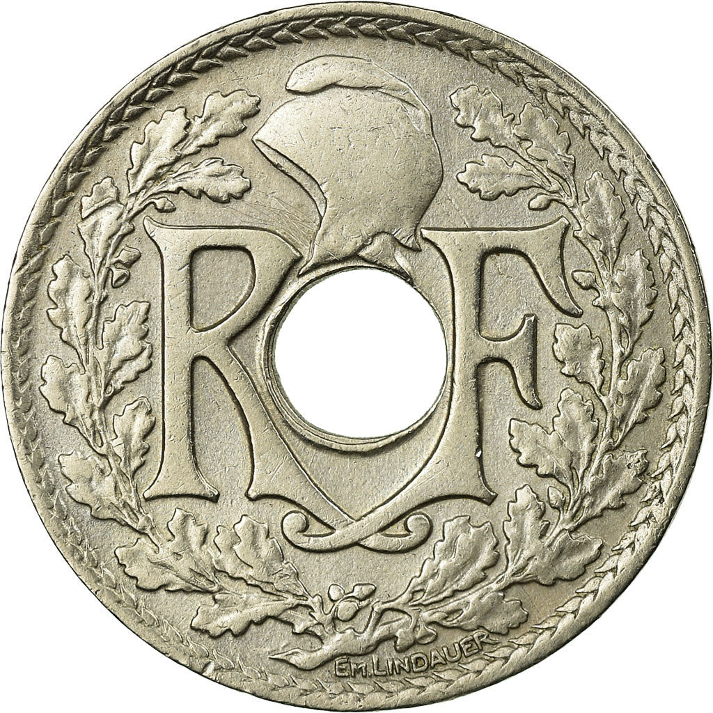 Coin, France, Lindauer, 25 Centimes, 1924, EF(40-45), Copper-nickel, KM:867a