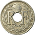 Moneta, Francia, Lindauer, 25 Centimes, 1925, MB+, Rame-nichel, KM:867a