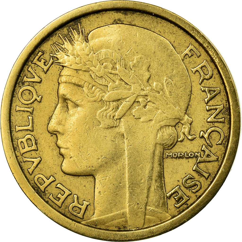 Coin, France, Morlon, Franc, 1932, VF(30-35), Aluminum-Bronze, KM:885