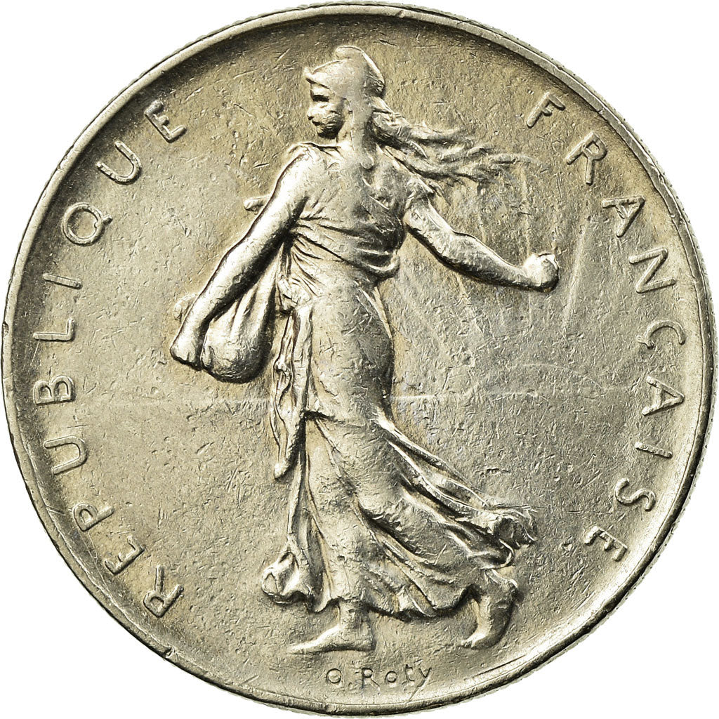 Moneda, Francia, Semeuse, Franc, 1965, Paris, MBC, Níquel, KM:925.1