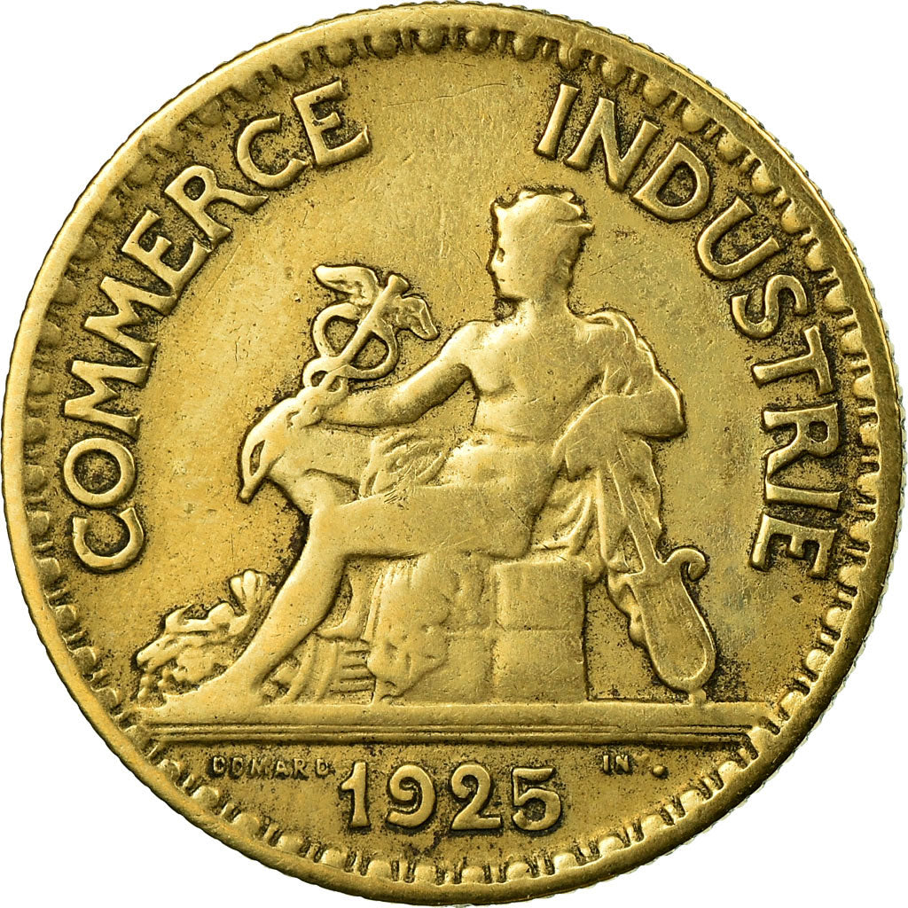 Coin, France, Chambre de commerce, 50 Centimes, 1925, VF(30-35)