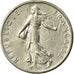 Moneda, Francia, Semeuse, 1/2 Franc, 1969, Paris, BC+, Níquel, KM:931.1