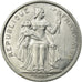 Coin, French Polynesia, 5 Francs, 1965, AU(55-58), Aluminum, KM:4