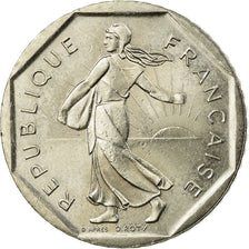 Moneta, Francia, Semeuse, 2 Francs, 1996, SPL-, Nichel, KM:942.2, Gadoury:547