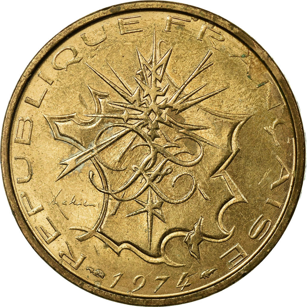 Monnaie, France, Mathieu, 10 Francs, 1974, TTB, Nickel-brass, Gadoury:814