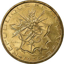 Monnaie, France, Mathieu, 10 Francs, 1974, TTB, Nickel-brass, Gadoury:814
