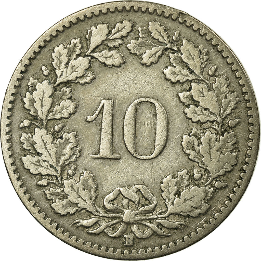 Monnaie, Suisse, 10 Rappen, 1903, Bern, TB+, Copper-nickel, KM:27