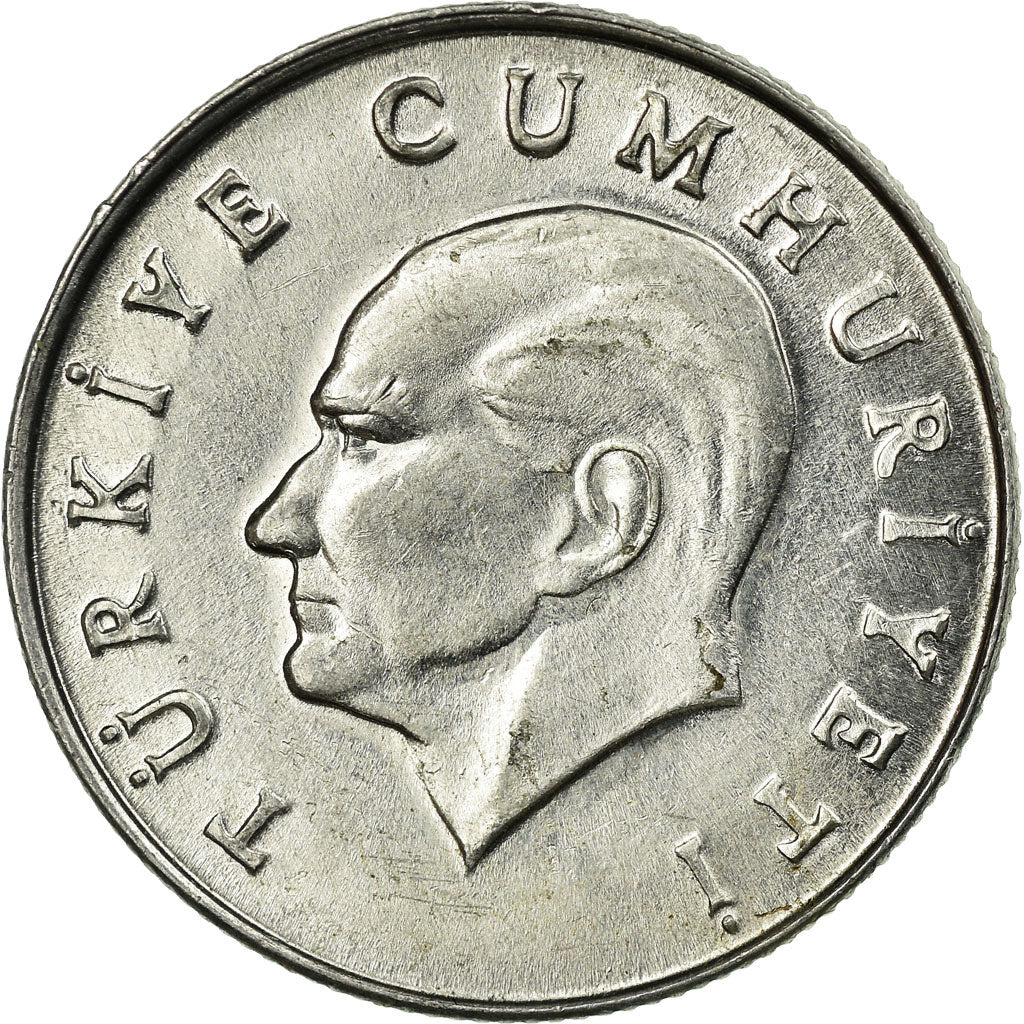Moneta, Turchia, 10 Lira, 1986, BB+, Alluminio, KM:964